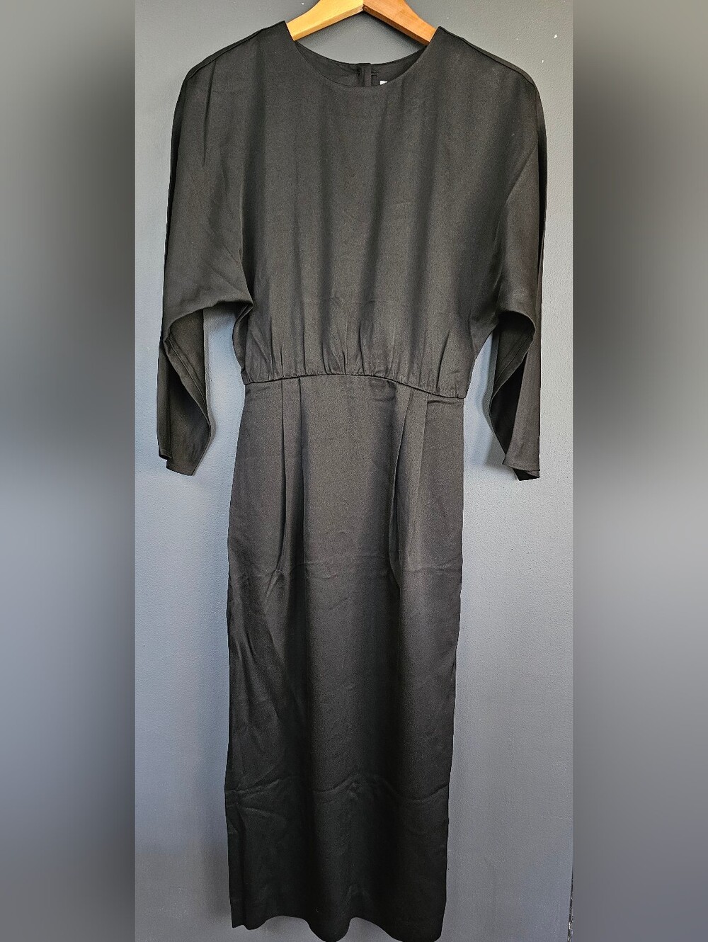 & Other Stories Open Back Midi Dress - Picture 3 of 13